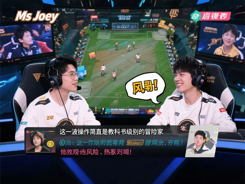 PCL今日解说阵容揭晓：MsJoy与风筝上半场，辛巴与谢言下半场